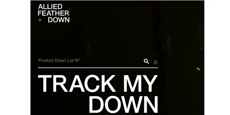 ALLIED Feather + Down Adds Audited Carbon Footprint Data to TrackMyDown Platform